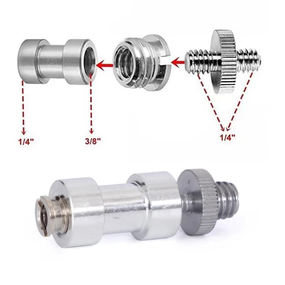 Camera Tripod Screw Adapter (1/4 to 3/8)