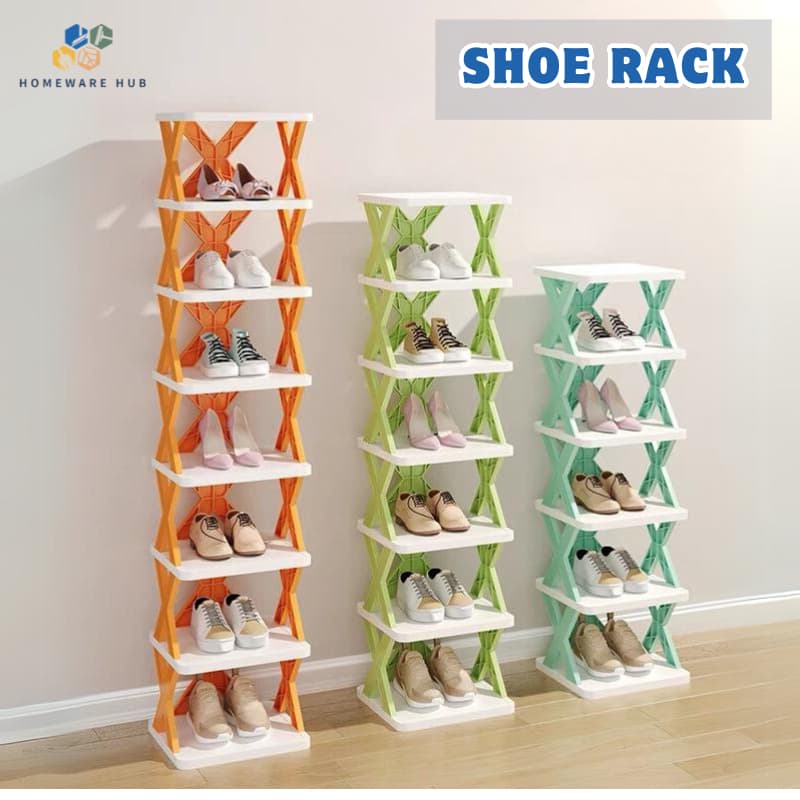 9-Layer Folding Shoe Rack