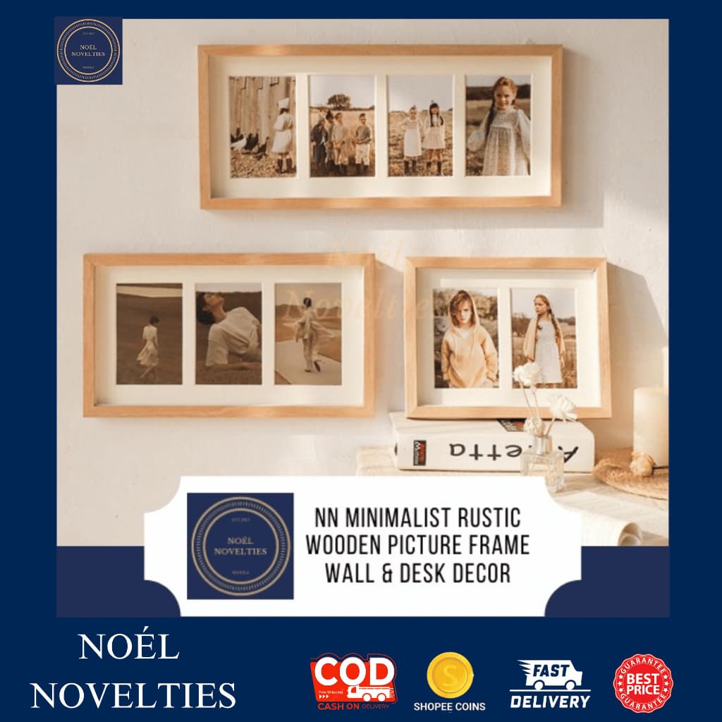 Nordic-Style Wooden Picture Frame