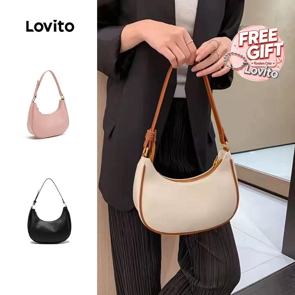 Lovito Women's Casual Crossbody Shoulder Bag