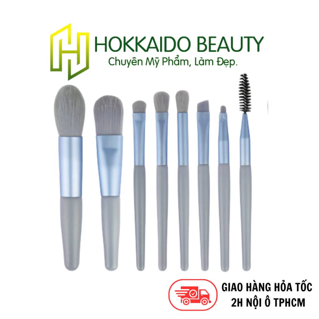 8-Piece Makeup Brush Set